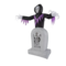 6FT LED Inflatable Halloween Grave & Grim Reaper Yard Blow Up Lighted Decoration